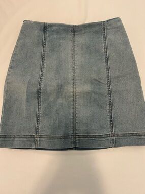wild fable Light Blue Denim Mini Skirt